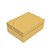 Caixa Retangular com Tampa Butter Yellow P 24x18x8cm - 10 Un - Imagem 1