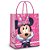 Sacola de Papel Minnie Shine M 26x19,5x9,5cm - 10 Un - Imagem 1