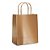Sacola de Papel Laminado Metal Toffee Brilho M 26x19,5x9,5cm - 10 Un - Imagem 1