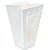 Sacola com Visor Liso G 33x23x12cm Branco - 10 Un - Imagem 1
