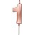 Vela Mini Design Rose Gold - Número 1 - 1 Un - Imagem 1
