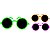 Óculos Hippie Colorido Com Lente - 1 Un - Imagem 1