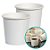 Copo de Papel Branco 30ml - 40 Un - Imagem 1