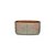 Cachepot Cerâmica Oval Folhas 10,5x19,5x9,5cm - 1 Un - Imagem 1