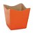 Cachepot PP Pote 9 Color Laranja - 10 Un - Imagem 1