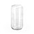 Vaso Cilindro Vidro Abaulado G 17x17x40cm - 1 Un - Imagem 1