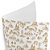 Folha Poli Quadrado Perolado Toile de Jouy Dourado 68x68cm - 25 Un - Imagem 1