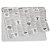 Papel Kraft Estampado Flower Times 59x80cm - 50 Un - Imagem 1