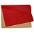 Papel Kraft Vermelho/Ouro 59x80cm - 50 Un - Imagem 1
