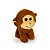 Pelúcia Macaco 17cm - 1 Un - Imagem 1