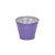 Vaso Alumínio Mini PP 5,5x7,5x7,5cm Lilás - 1 Un - Imagem 1