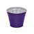 Vaso Alumínio Para Crisântemo G 13,5x17x17cm Roxo - 1 Un - Imagem 1