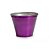 Vaso Alumínio Para Crisântemo G 13,5x17x17cm Roxo Metalizado - 1 Un - Imagem 1