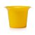 Vaso Cristal Para Crisântemo G 13x18,5x18,5cm Amarelo - 1 Un - Imagem 1