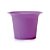 Vaso Cristal Para Violeta P 8,5x12,5x12,5cm Lilás - 1 Un - Imagem 1