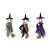Bruxa Ruby, Ariel e Rosa Para Pendurar 22cm - Kit com 3 Un - Imagem 1