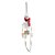 Esqueleto Pirata Para Pendurar 40cm - 1 Un - Imagem 3