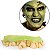 Maquiagem Dente de Zumbi com Massa Para Fixação - 1 Un - Imagem 1