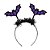 Tiara Morcego Preto e Roxo - 1 Un - Imagem 1