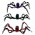 Aranha Halloween com Som, Luz e Movimento Sortido 1,15 Metros - 1 Un - Imagem 2