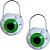 Balde Olho Halloween 15cm - 1 Un - Imagem 1