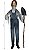 Boneco Fazendeiro Macabro Halloween Com Luz, Som e Movimento 1,50 Metros - 1 Un - Imagem 2
