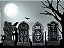 Lápide Halloween Diversos 40cm - 4 Un - Imagem 2