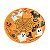 Prato Papel Halloween Boo 18cm - 10 Un - Imagem 1