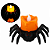 Vela de Led Aranha Halloween Sortido 8,5cm - 1 Un - Imagem 1