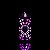 Vela de Led Teia Halloween Sortido 10,5cm - 1 Un - Imagem 3