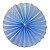 Enfeite de Papel Fiorata 20cm Azul Claro - 1 Un - Imagem 1