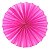 Enfeite de Papel Fiorata 20cm Pink - 1 Un - Imagem 1