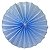 Enfeite de Papel Fiorata 30cm Azul Claro - 1 Un - Imagem 1