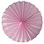 Enfeite de Papel Fiorata 30cm Rosa Claro - 1 Un - Imagem 1