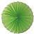 Enfeite de Papel Fiorata 30cm Verde Claro - 1 Un - Imagem 1
