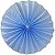 Enfeite de Papel Fiorata 40cm Azul Claro - 1 Un - Imagem 1