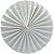 Enfeite de Papel Fiorata 40cm Branco - 1 Un - Imagem 1