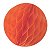 Enfeite de Papel Globo 13cm Laranja - 1 Un - Imagem 1