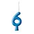 Vela Clear Nº 6 Azul - Imagem 1