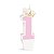 Vela Especial 1º Aninho Reinado Da Princesa Rosa - Imagem 2