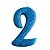 Vela N°2 Fun Azul - Imagem 2
