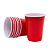 Copo Americano Descartável 400ml Vermelho - 25 Un - Imagem 2