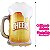Balão Metalizado Caneca de Chopp 23" Cheers - 1 Un - Imagem 2