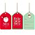 Tags De/Para Joyful 5x8cm - 120 Un - Imagem 1