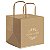 Sacola Para Panetone Boas Festas 27,5x22x16cm Ouro - 10 Un - Imagem 1