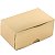 Mini Caixa Retangular Tampa Fundo Laminada M Ouro - 10 Un - Imagem 1