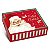 Caixa Retangular Tampa Fundo New Natalino P 17x13,5x4,5cm - 10 Un - Imagem 1