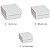 Mini Caixa Quadrada Relevo G 12x12x4cm Ouro - 10 Un - Imagem 2