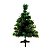 Árvore de Natal Pinheiro Alpino 60cm 71 Galhos - 1 Un - Imagem 1