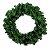 Guirlanda de Natal Aramada 60cm Verde Para Decoração - 75 Galhos - Imagem 1